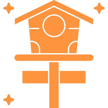 bina simgesi, vektör illüstrasyonu