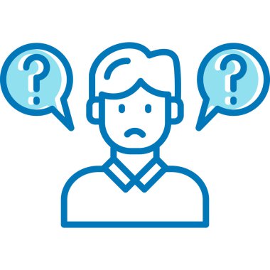 Müşteri yardım simgesi vektör illüstrasyonu