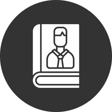 Bilgisayarlı bir kişinin vektör simgesi