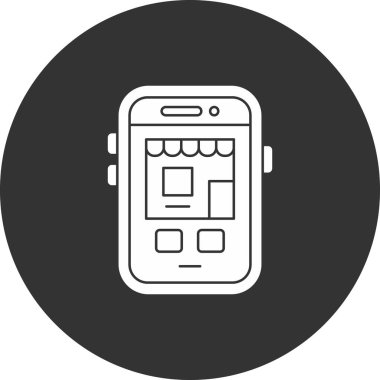 Akıllı saat simgesi, basit stil