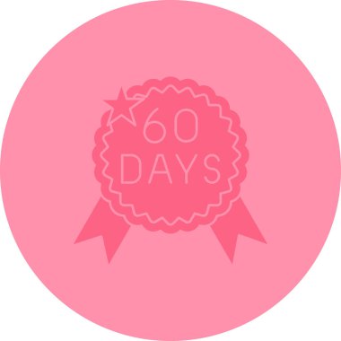 95 yıllık modern simge, vektör illüstrasyonu