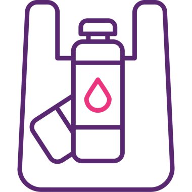 su damlası ikon vektör illüstrasyonu