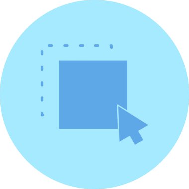 Yön ok simgesi, vektör illüstrasyonu