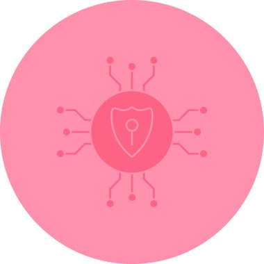 Modern simgenin vektör illüstrasyonu