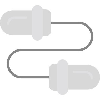 iki renk vektör simgesi