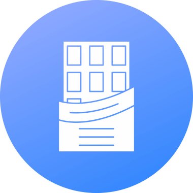 Bina. Web simgesi basit tasarım