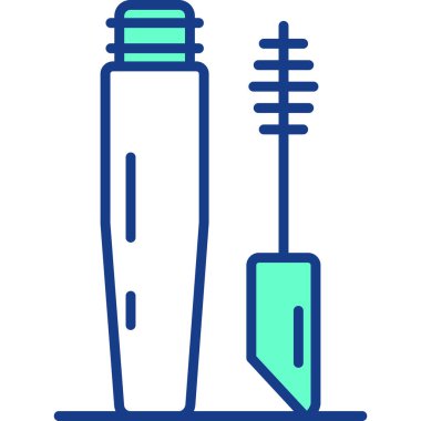 fırça fırçası boya simgesi düz stil