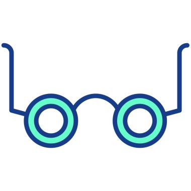 gözlük ve gözlük vektör tasarımı