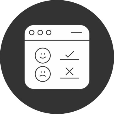 Bir hesap makinesi simgesinin vektör illüstrasyonu