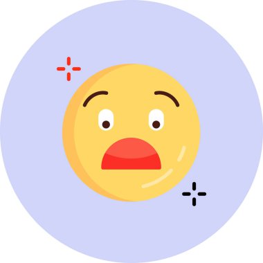 İfade simgesi, vektör illüstrasyonu