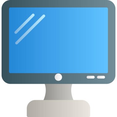 ekran vektör illüstrasyonunu izle