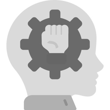 dişli insan kafasında dişli dişli