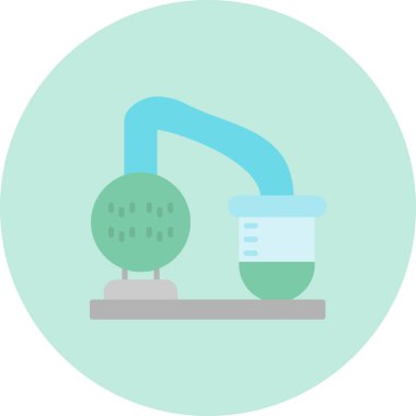 Bilim yassı simgesi, bilim vektörü simgesi