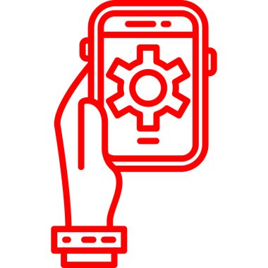 mobil tamirat. Basit tasarım