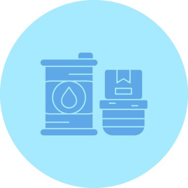 Yağ. Web simgesi basit illüstrasyon