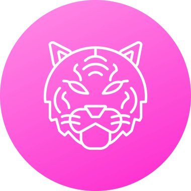 hayvan simgesi vektör illüstrasyonu