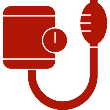 Kan simgesinin vektör illüstrasyonu