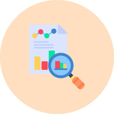 veri analiz vektörü simgesi