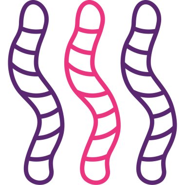 Omurga ağrısı kontur simgesi