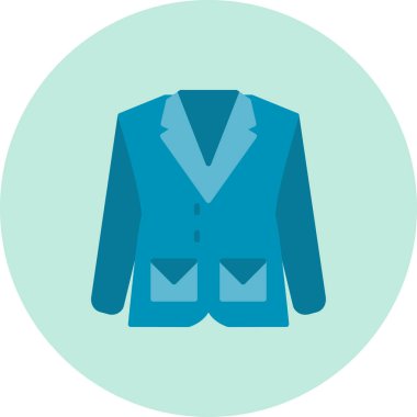 Moda. Web simgesi basit illüstrasyon