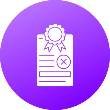 Belge simgesinin vektör illüstrasyonu