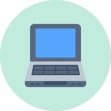 Bilgisayar. Web simgesi basit illüstrasyon