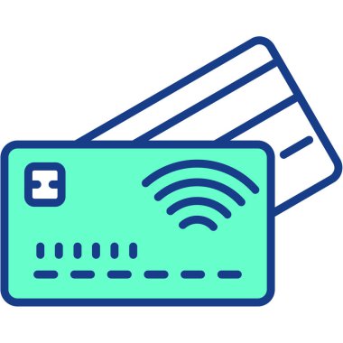 kart simge vektör çizim