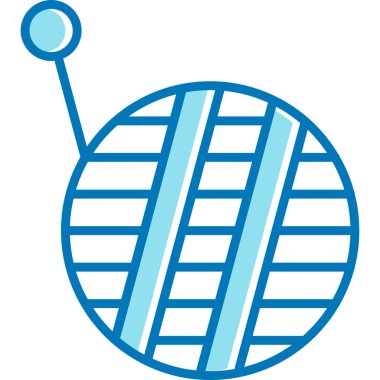 Beyaz arka planda klima, illüstrasyon, vektör.