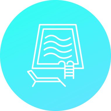 Modern eğitim ikonunun vektör illüstrasyonu