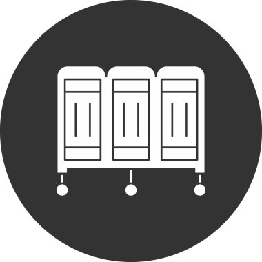 Modern oto tamir simgesinin vektör illüstrasyonu