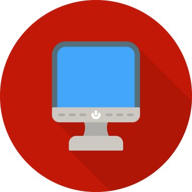 Bilgisayar simgesi. düzenlenebilir vektör illüstrasyonu