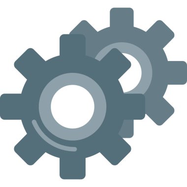 Teçhizat Web simgesi basit illüstrasyon