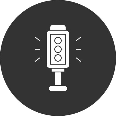 elektrik ışık simgesi vektör illüstrasyonu