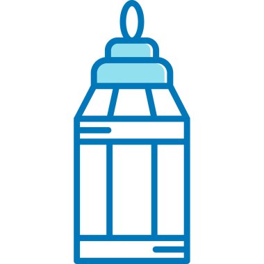 Bebek şişesi. Web simgesi basit illüstrasyon