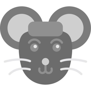 Fare simgesi, vektör illüstrasyonu