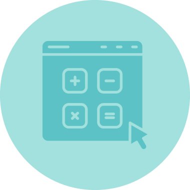 Oyun. Web simgesi basit illüstrasyon