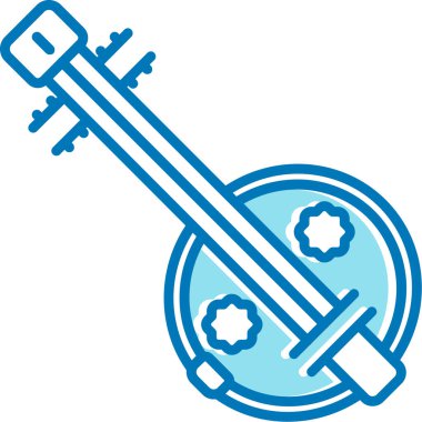 Modern bir simgenin vektör illüstrasyonu