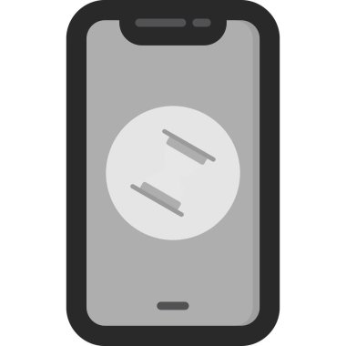 vektör cep telefon simgesi