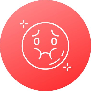 vektör emoji simgesi çizimi