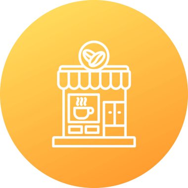 Dükkanı web simgesi, vektör çizim