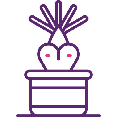 kek simgesi web vektör illüstrasyonu