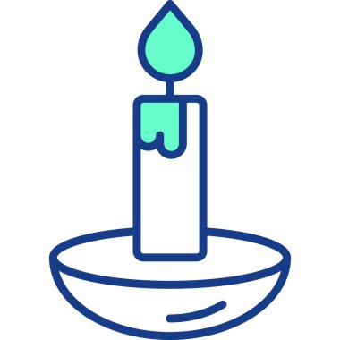 mum simgesi vektör çizimi çizimi