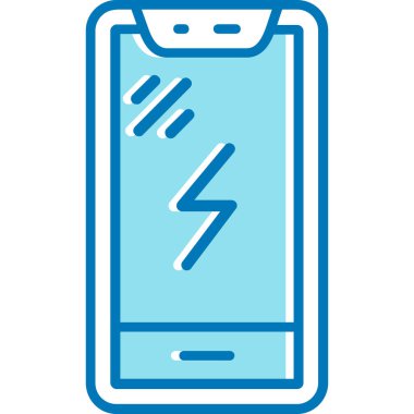 cep telefonu ikonu vektör illüstrasyonu