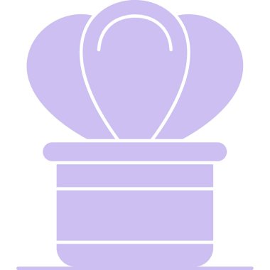 Bardak. Web simgesi basit illüstrasyon