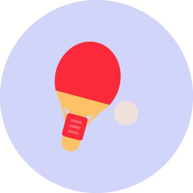 Balon. Web simgesi basit illüstrasyon