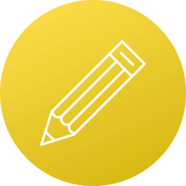 kalem simgesi. vektör illüstrasyonu