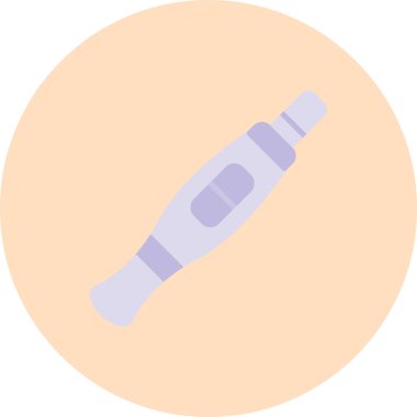 Şırınga. Web simgesi basit illüstrasyon