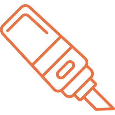 fırça. Web simgesi basit illüstrasyon