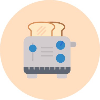 Kahve. Web simgesi basit illüstrasyon