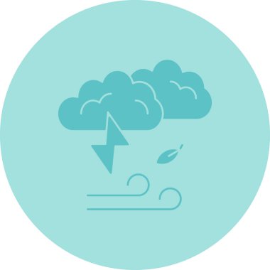 Hava simgesinin vektör illüstrasyonu